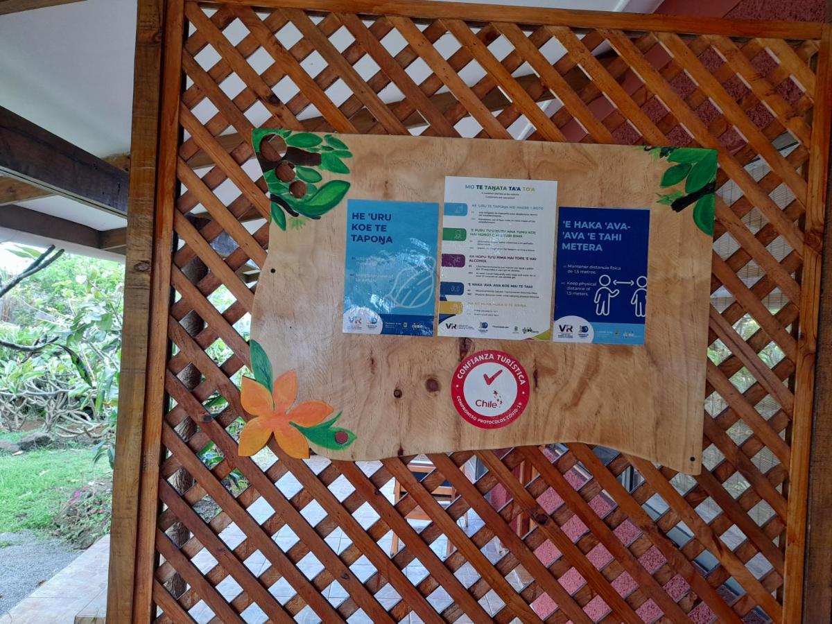 Cabanas Maria Hau Hanga Roa Esterno foto